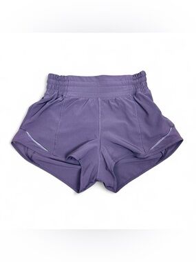 Lululemon Purple Hotty Hot Shorts Womens Size 2 High Rise